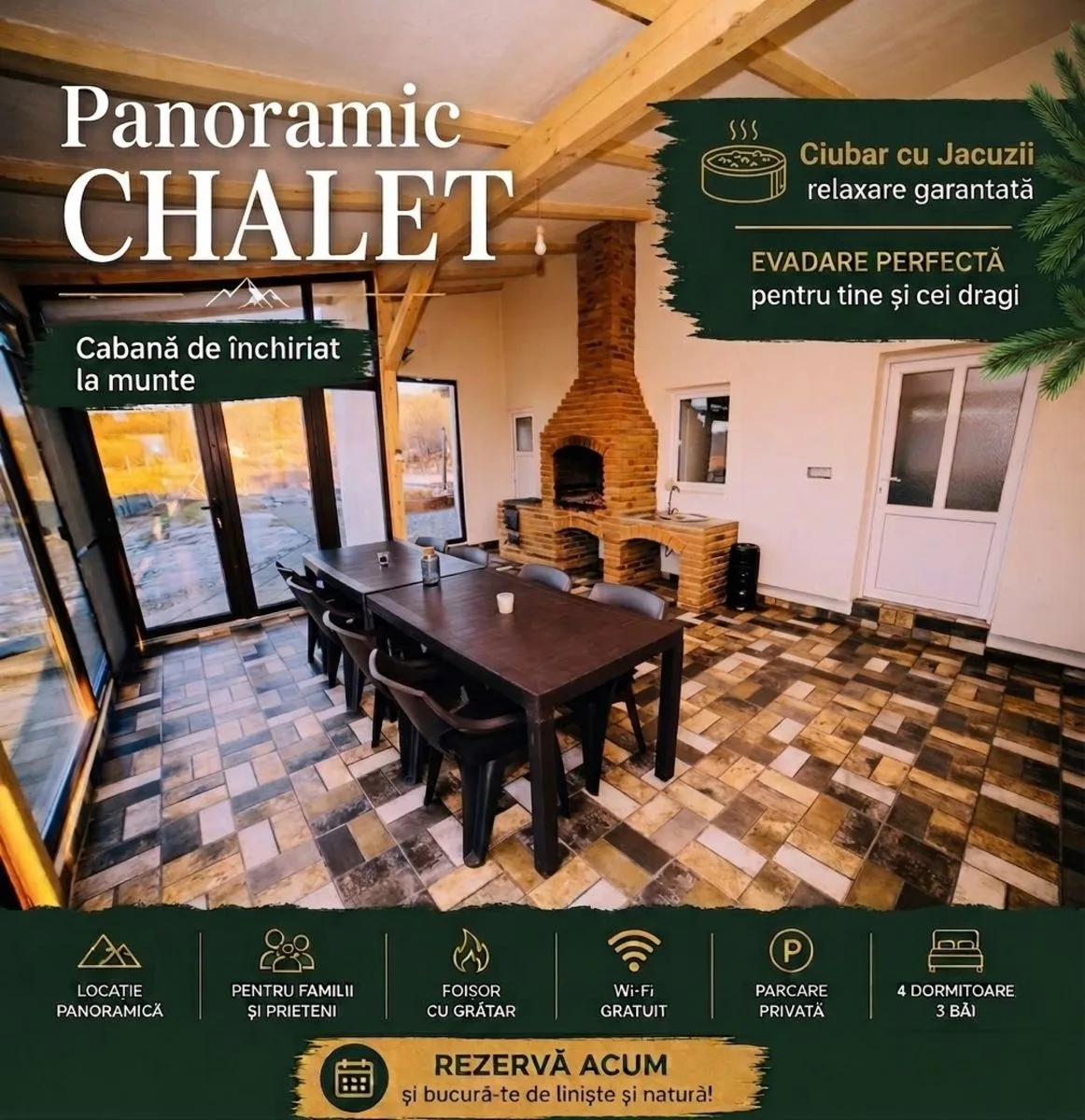 Cabana de inchiriat cu ciubar Sibiu — Turnu Rosu, Sibiu
