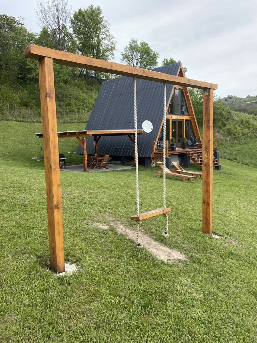 Cabana  A-frame Eagle Valley  de inchiriat ( Instagram ) — Aiud, Alba
