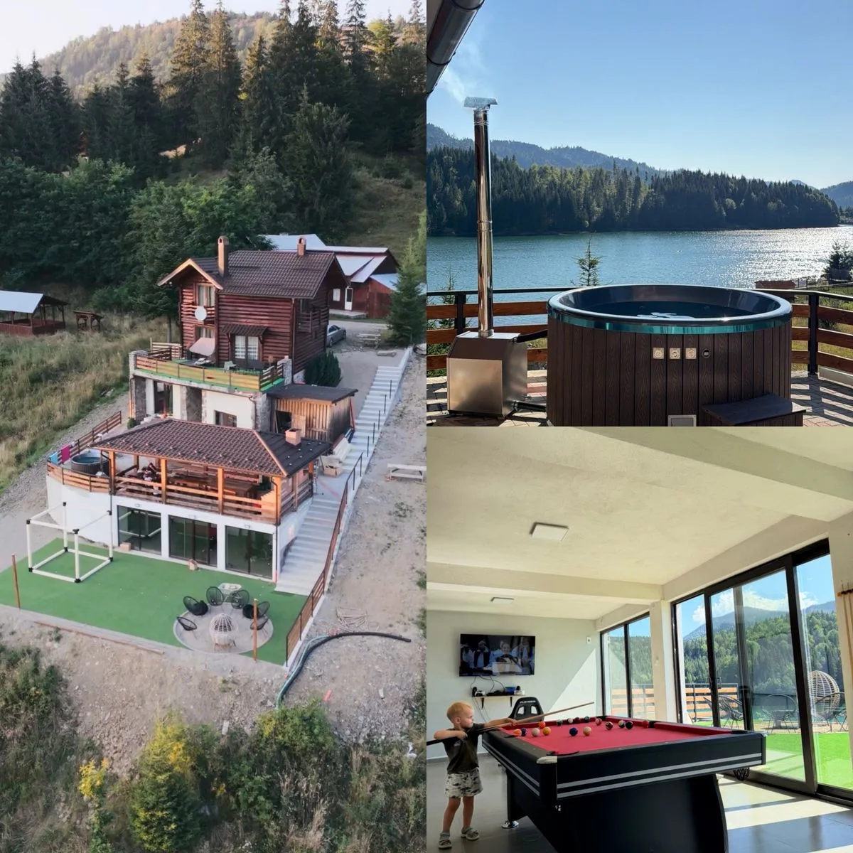 Inchiriez Cabana la lac Colibita cu ciubar si game room · Bistrita, Bistrița-Năsăud — Bistrita, Bistrița-Năsăud