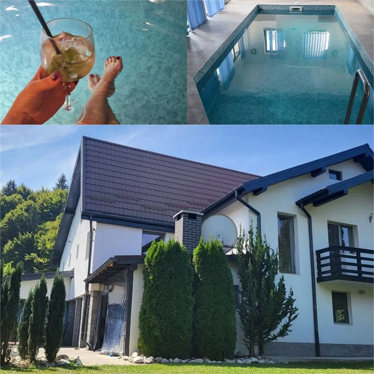 Închiriez cabana cu piscina interioara-Vila Teta Porumbacu de Sus — Porumbacu de Sus, Sibiu
