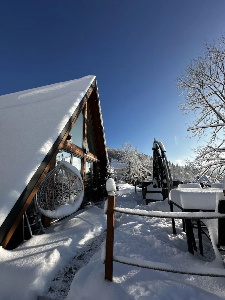 Cabana A Frame In Jomp Craciun DISPONIBIL — Garda de Sus, Alba