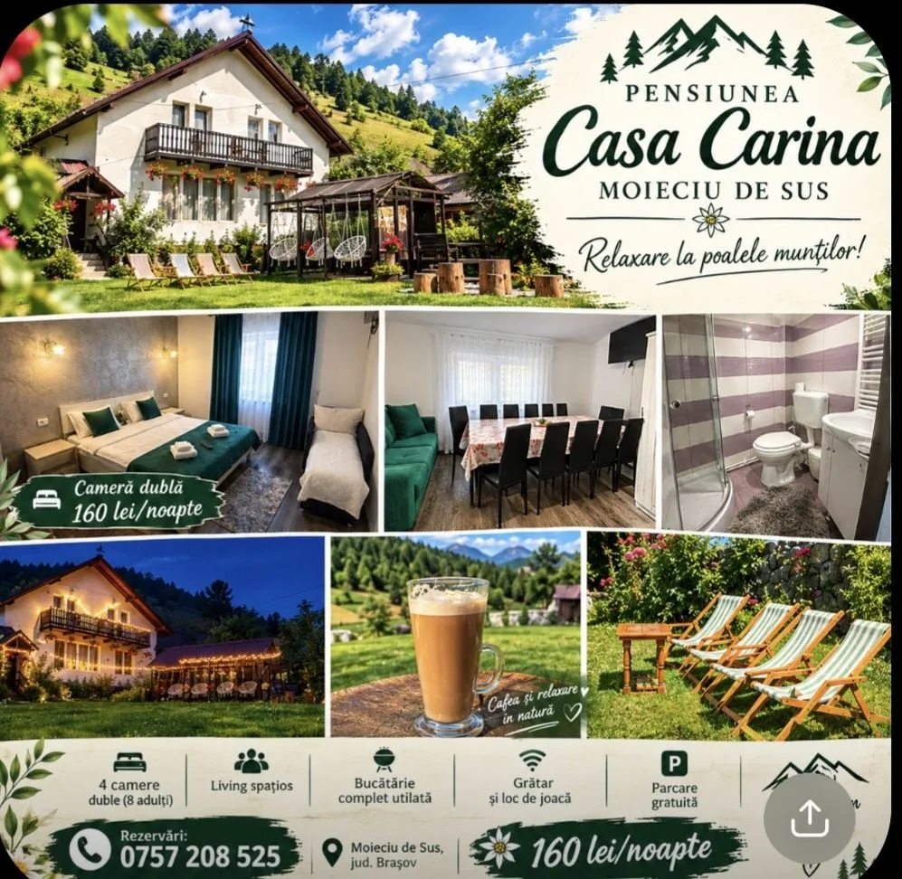 Casa Carina Cazare Moieciu De Sus — Moieciu de Sus, Brașov